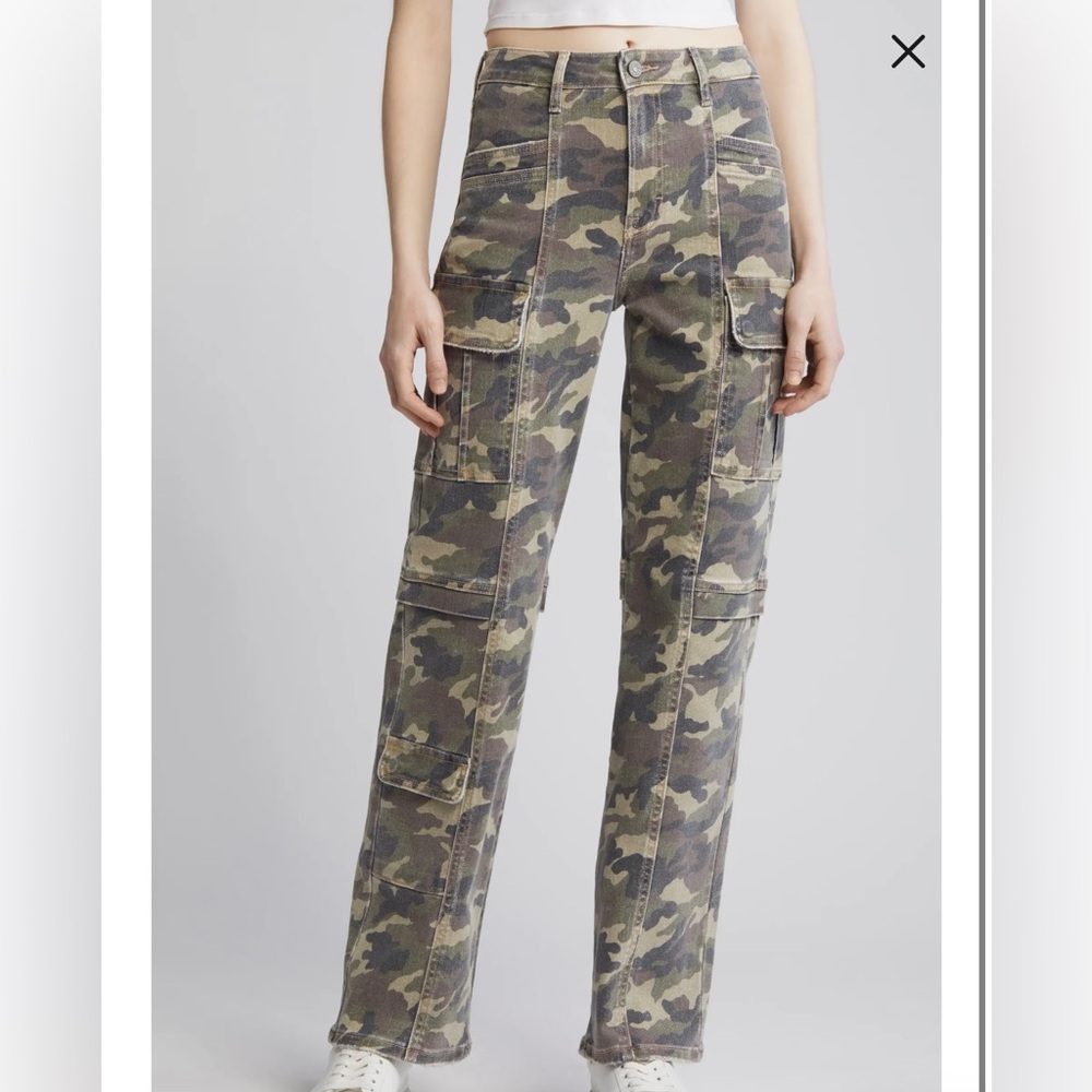 Camo cargo pants